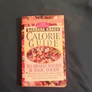 Barbara Kraus Calorie Guide - 1989 Edition